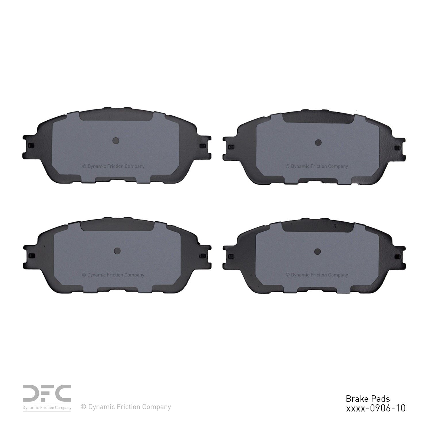 Dynamic Friction Company Disc Brake Pad Set 1400-0906-10