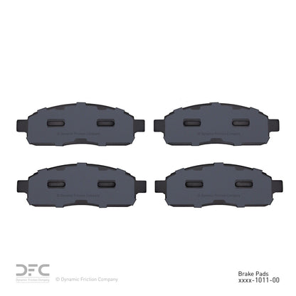 Dynamic Friction Company Disc Brake Pad Set 1400-1011-00