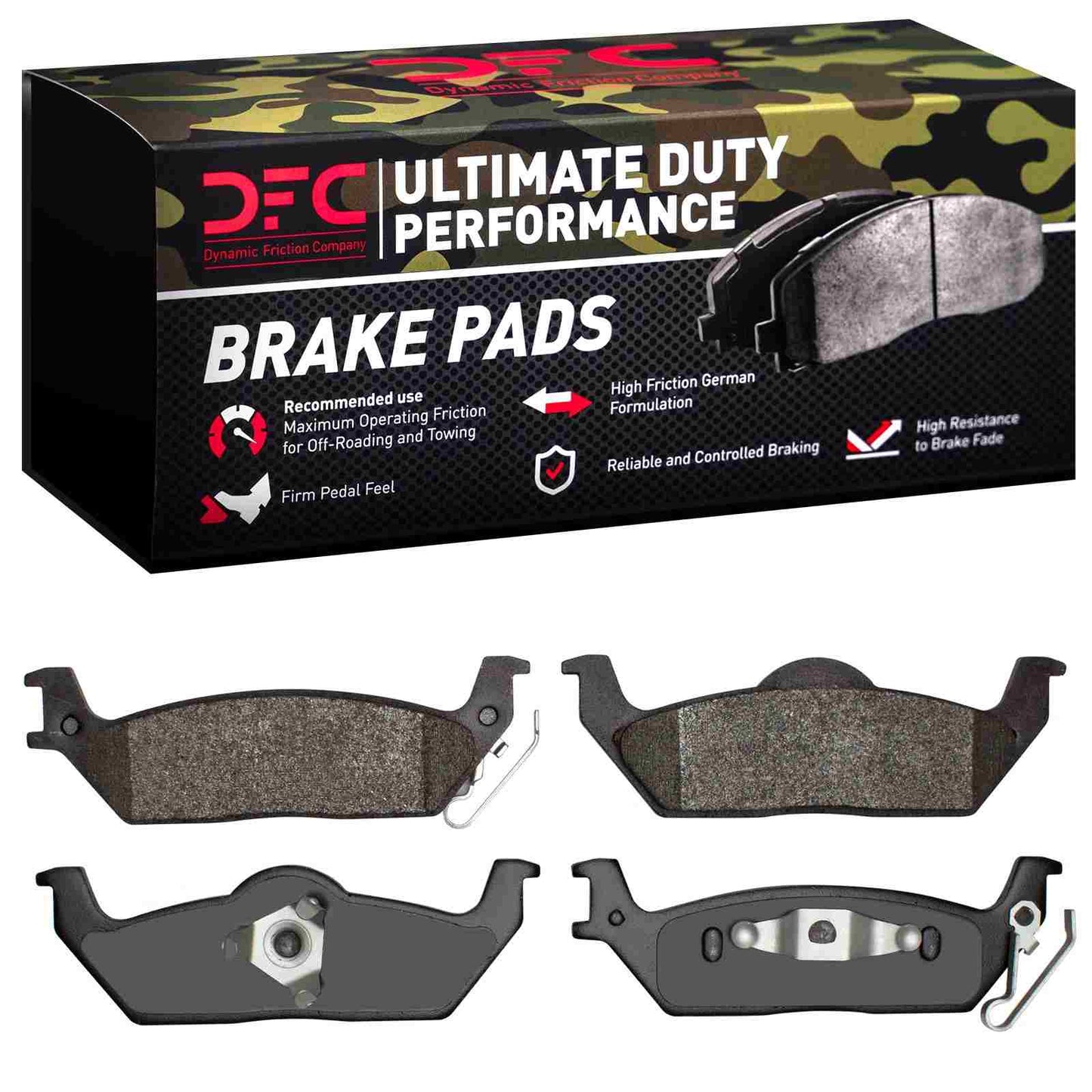Dynamic Friction Company Disc Brake Pad Set 1400-1012-00