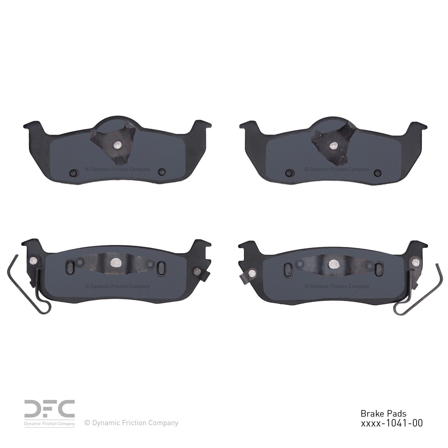 Dynamic Friction Company Disc Brake Pad Set 1400-1041-00