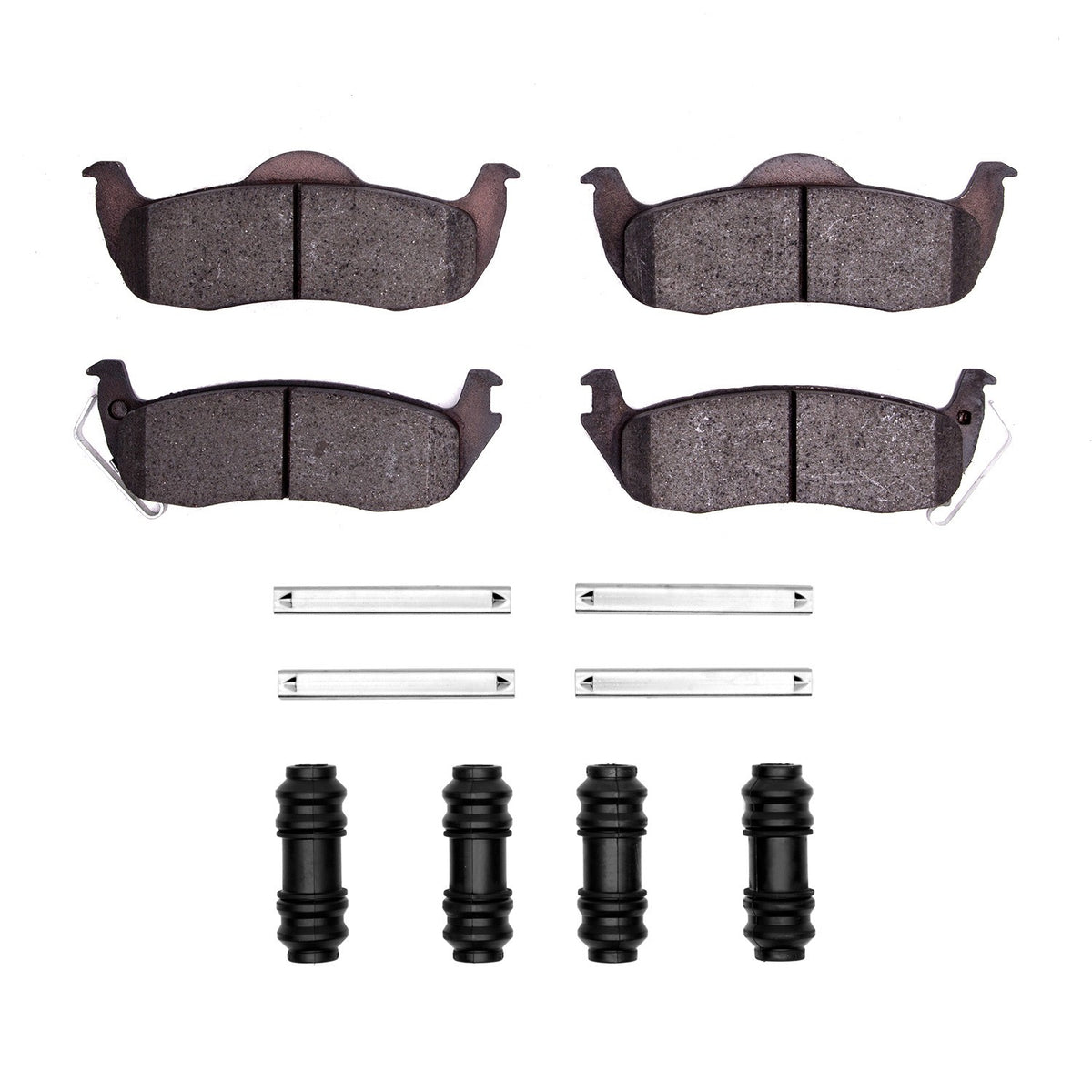 DFC 05-10 Jeep Commander Rear Ultimate Duty Performance Brake Pads and Hardware Kit 1400-1087-01