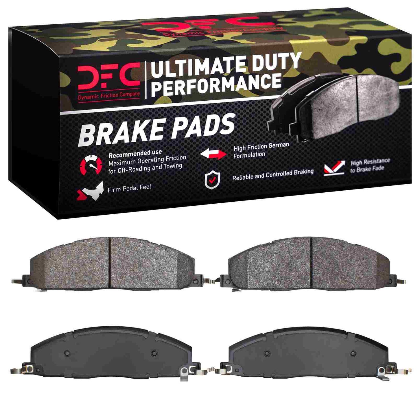 Dynamic Friction Company Disc Brake Pad Set 1400-1400-00
