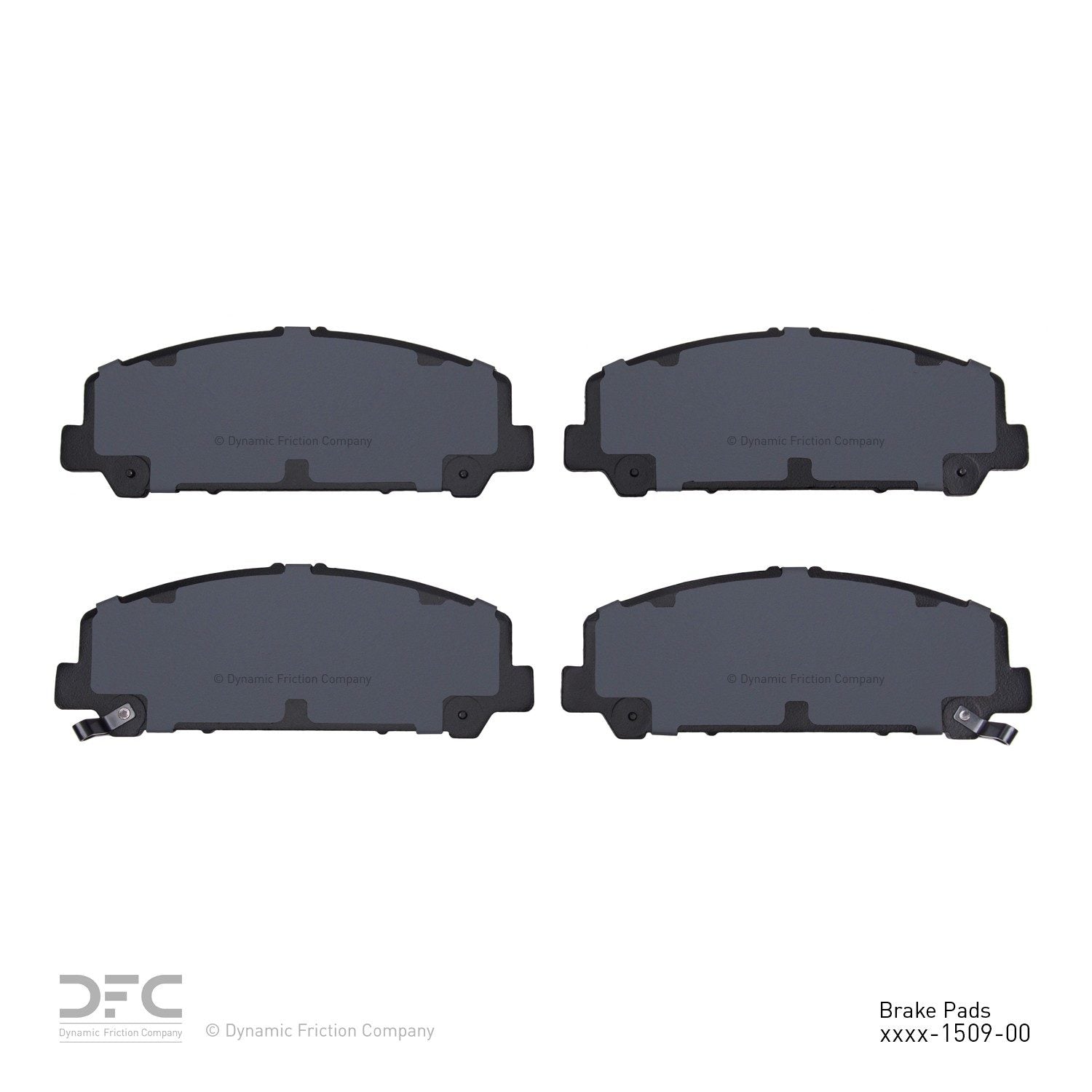 Dynamic Friction Company Disc Brake Pad Set 1400-1509-00