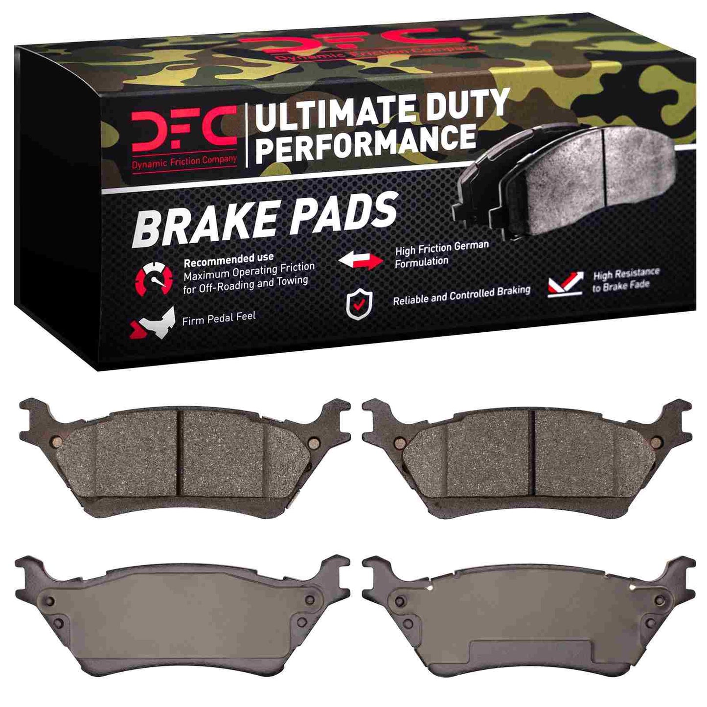 Dynamic Friction Company Disc Brake Pad Set 1400-1602-00