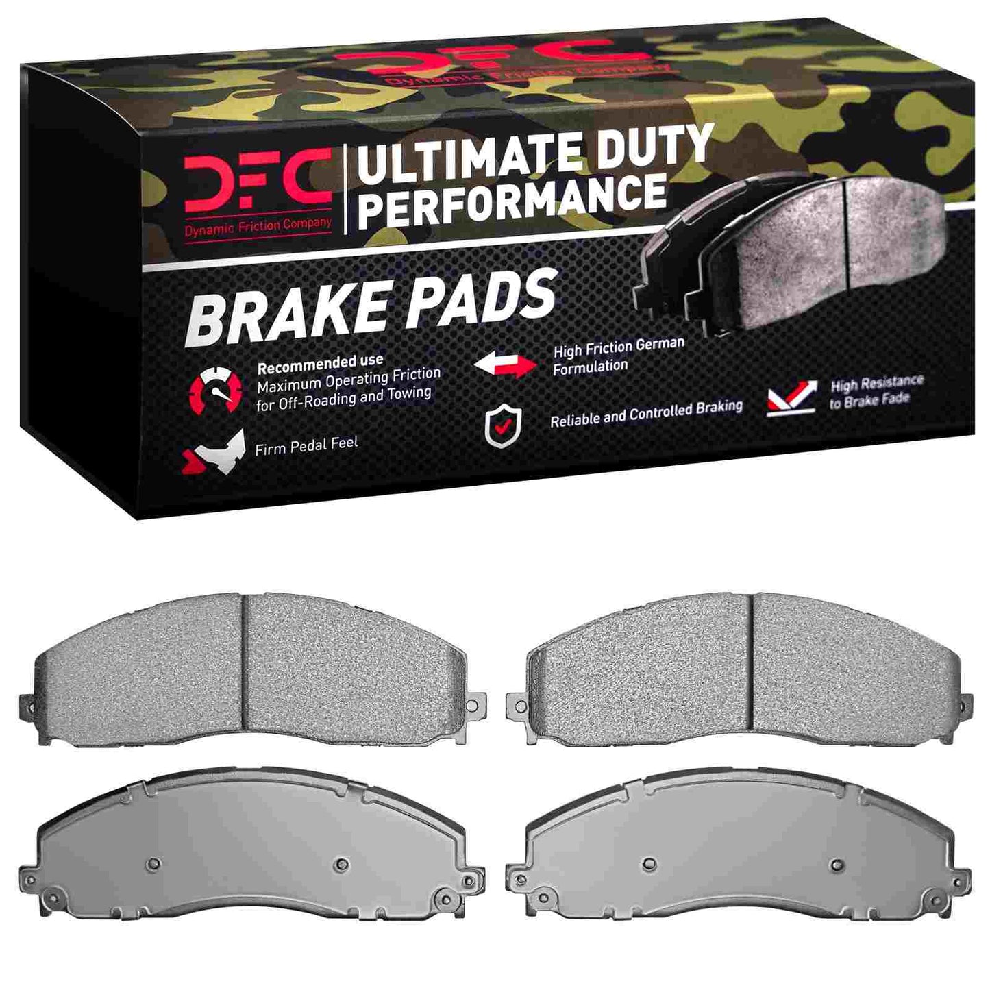 Dynamic Friction Company Disc Brake Pad Set 1400-1680-00