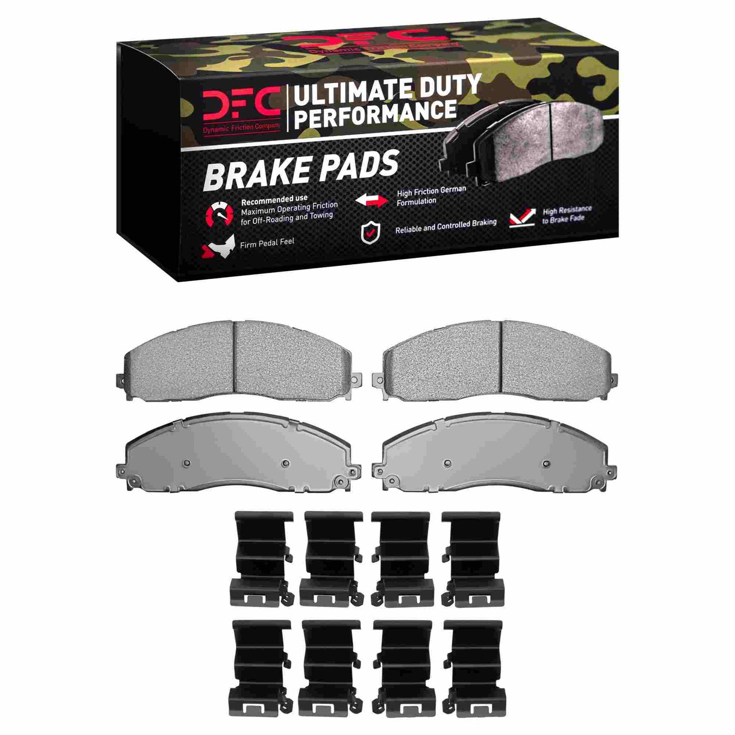 Dynamic Friction Company Disc Brake Pad Set 1400-1680-01