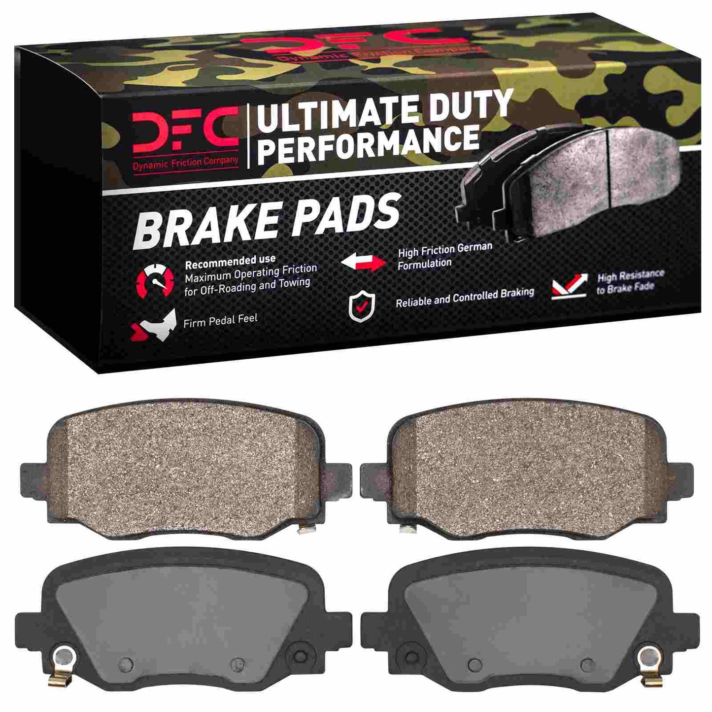 Dynamic Friction Company Disc Brake Pad Set 1400-1734-00