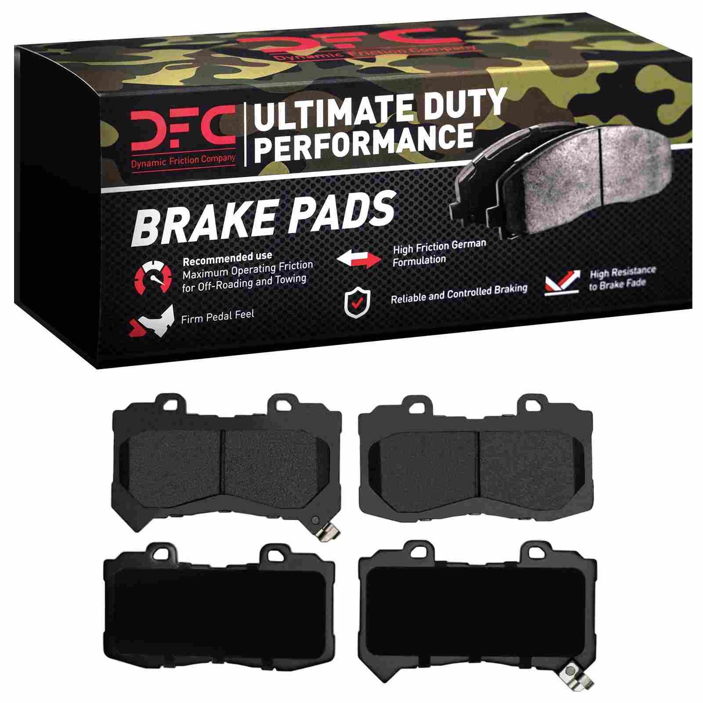 Dynamic Friction Company Disc Brake Pad Set 1400-1802-00