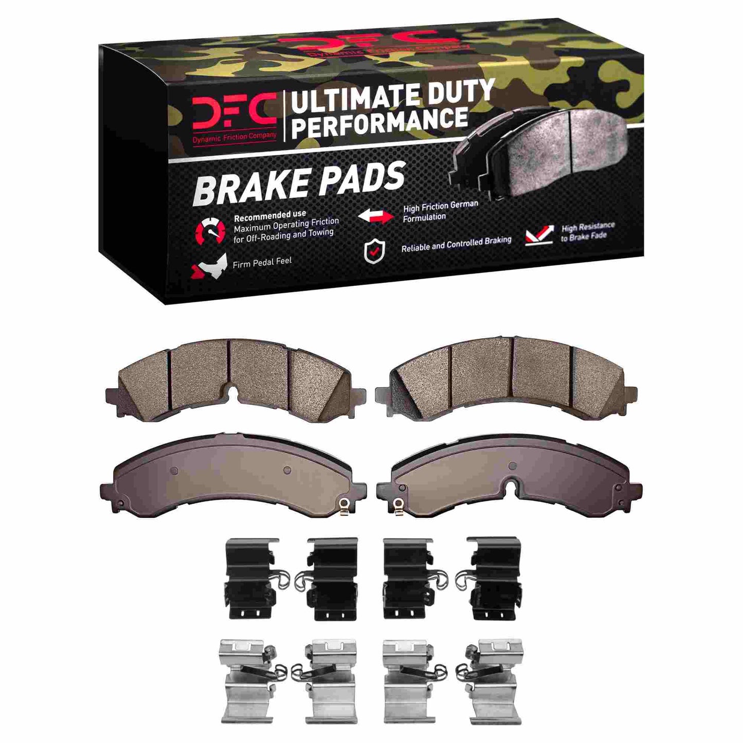 Dynamic Friction Company Disc Brake Pad Set 1400-2250-01