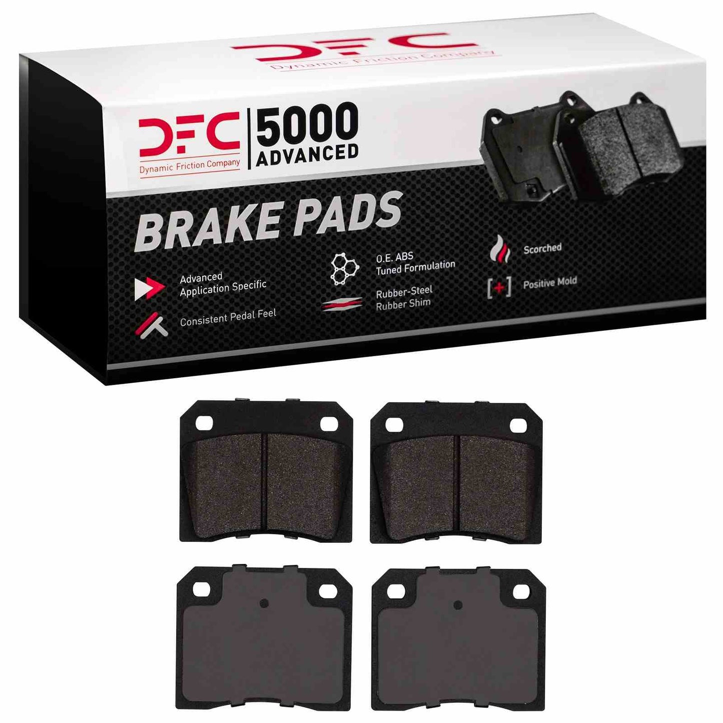 Dynamic Friction Company Disc Brake Pad Set 1551-0009-00