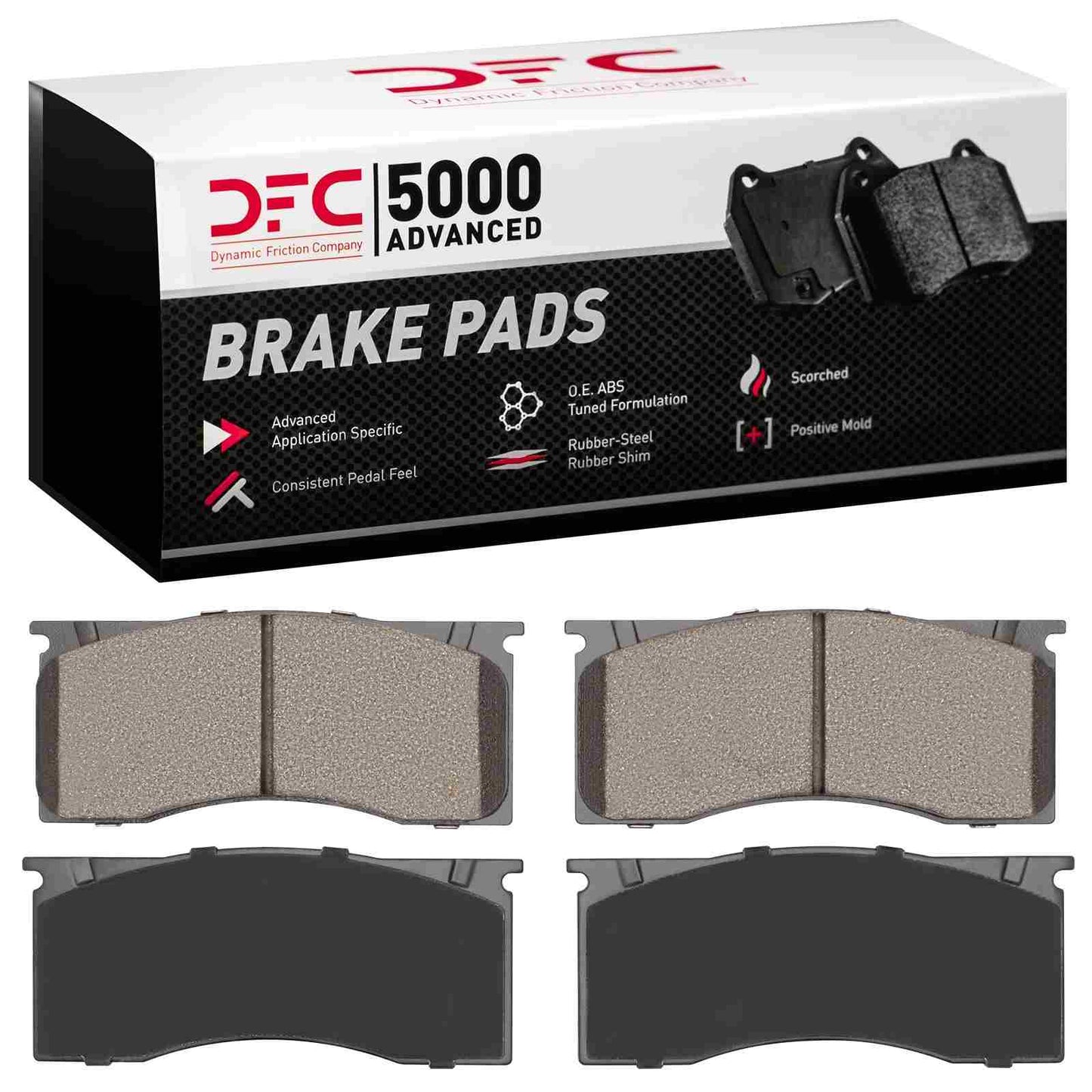 Dynamic Friction Company Disc Brake Pad Set 1551-0011-00