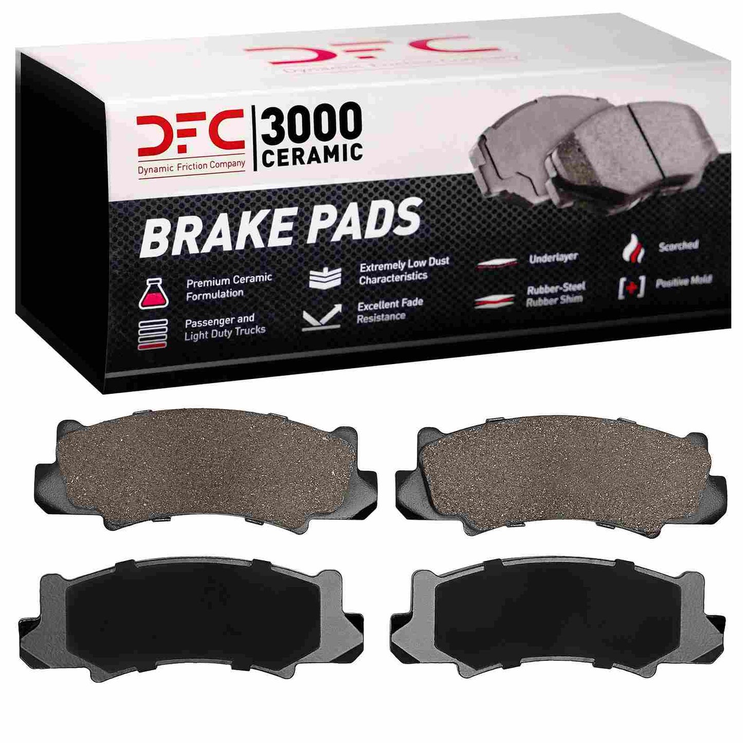 Dynamic Friction Company Disc Brake Pad Set 1551-0036-00