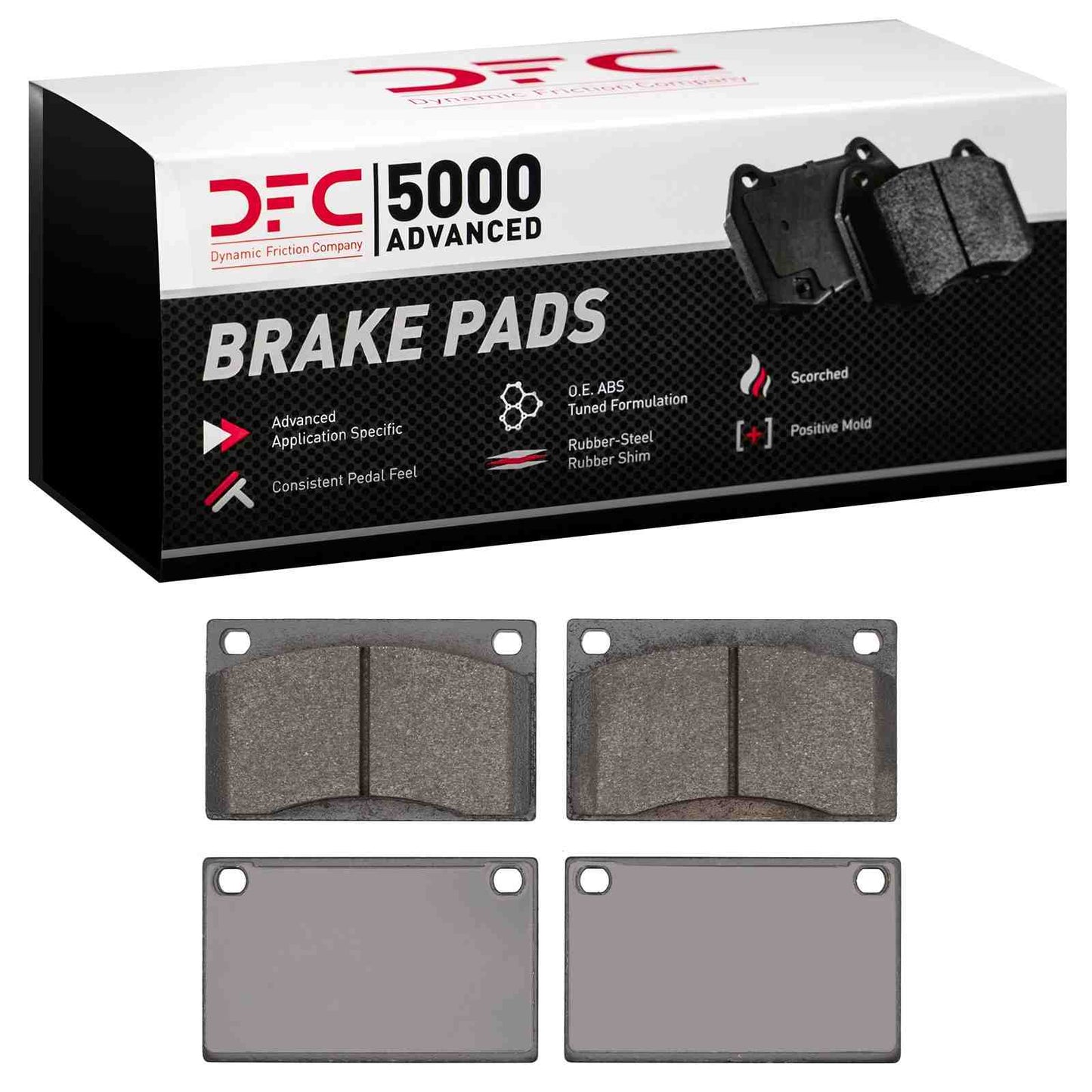 Dynamic Friction Company Disc Brake Pad Set 1551-0043-00