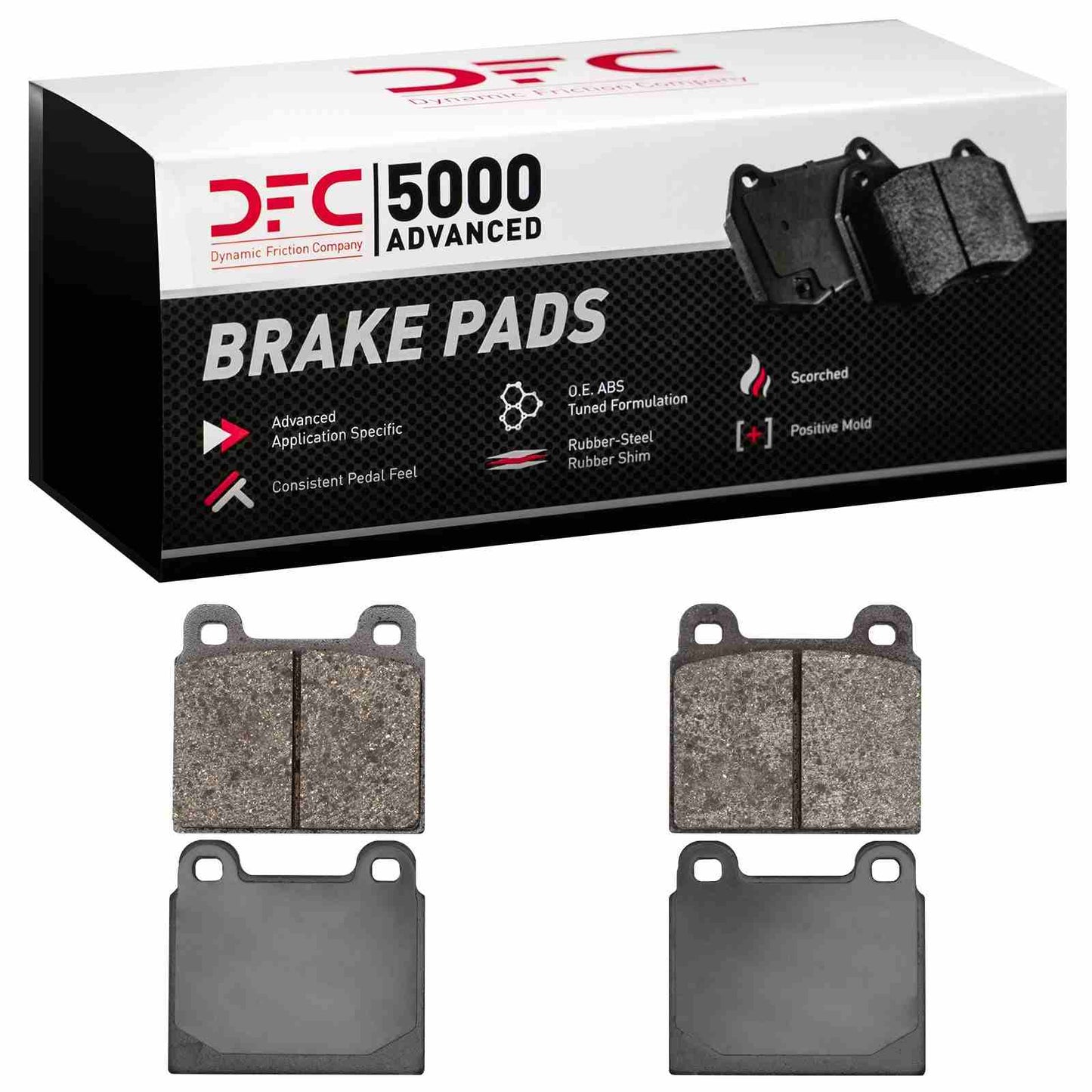 Dynamic Friction Company Disc Brake Pad Set 1551-0045-00