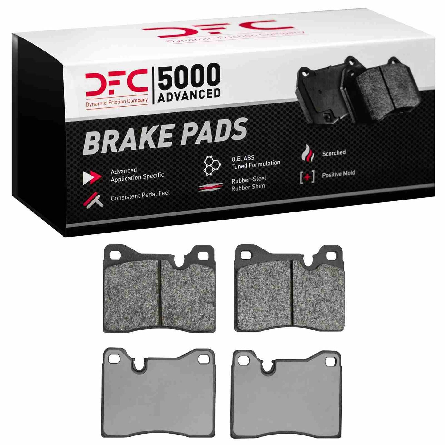 Dynamic Friction Company Disc Brake Pad Set 1551-0082-00