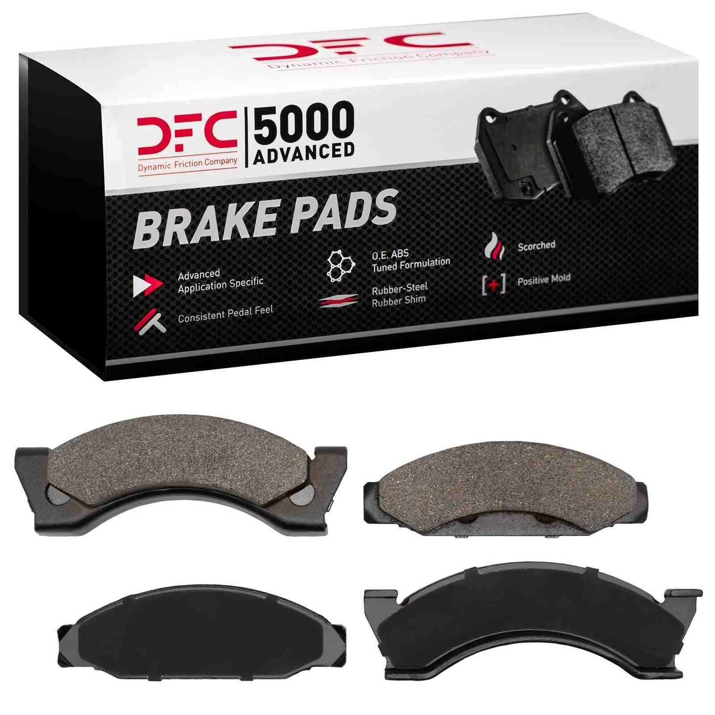 Dynamic Friction Company Disc Brake Pad Set 1551-0090-00