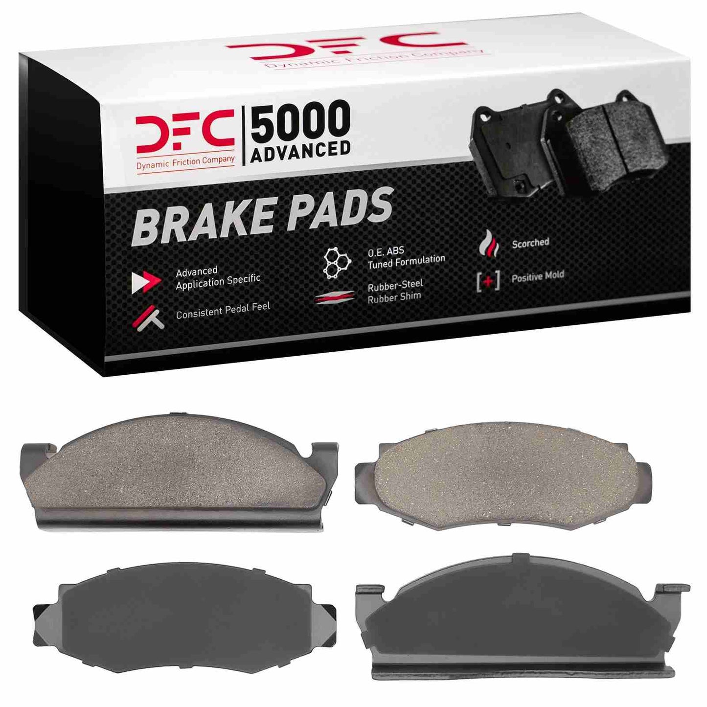 Dynamic Friction Company Disc Brake Pad Set 1551-0091-00