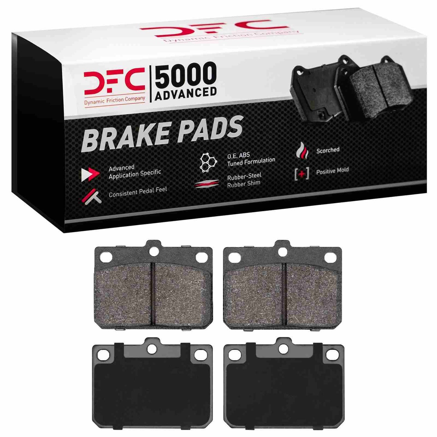Dynamic Friction Company Disc Brake Pad Set 1551-0101-00