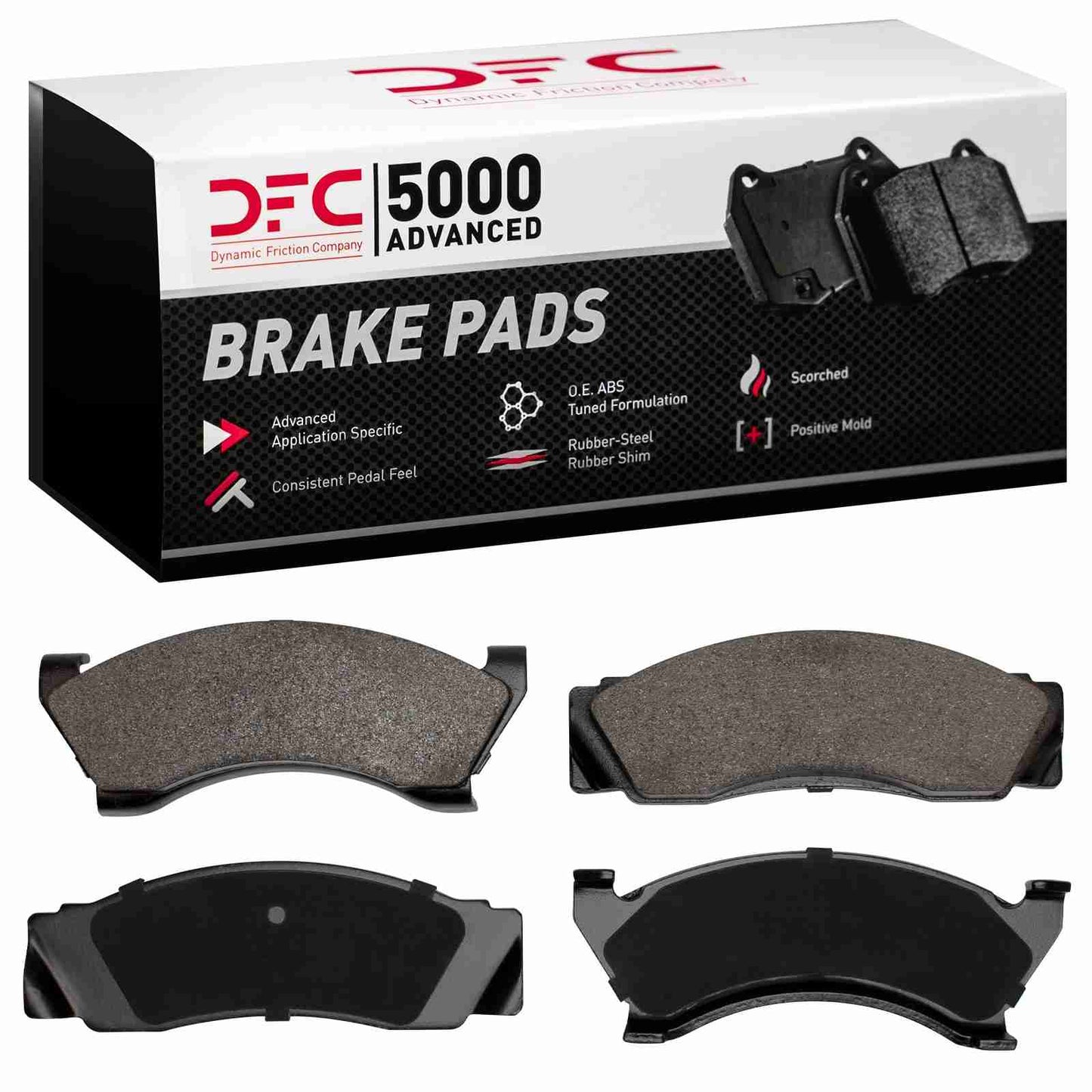 Dynamic Friction Company Disc Brake Pad Set 1551-0102-00
