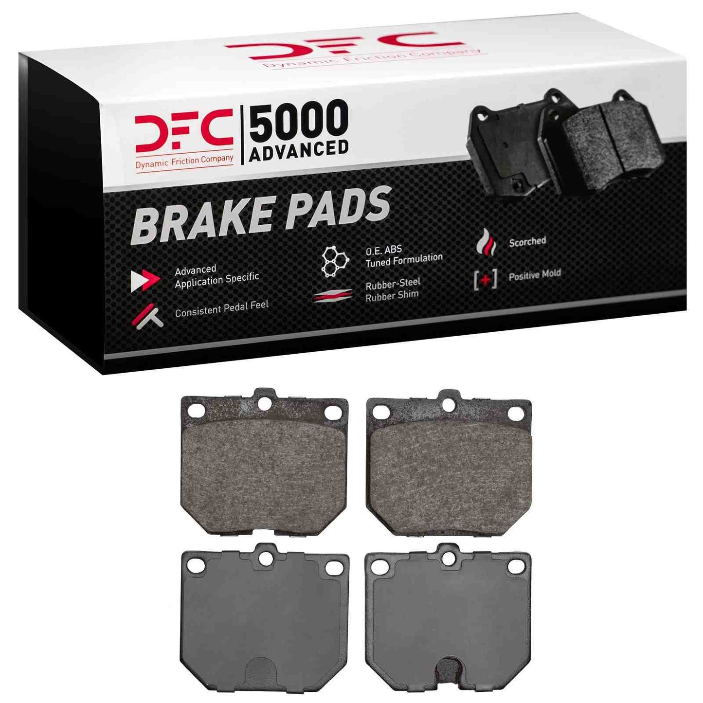 Dynamic Friction Company Disc Brake Pad Set 1551-0114-00