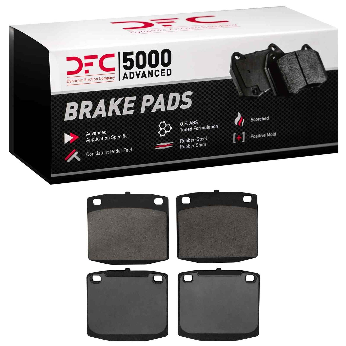 Dynamic Friction Company Disc Brake Pad Set 1551-0117-00