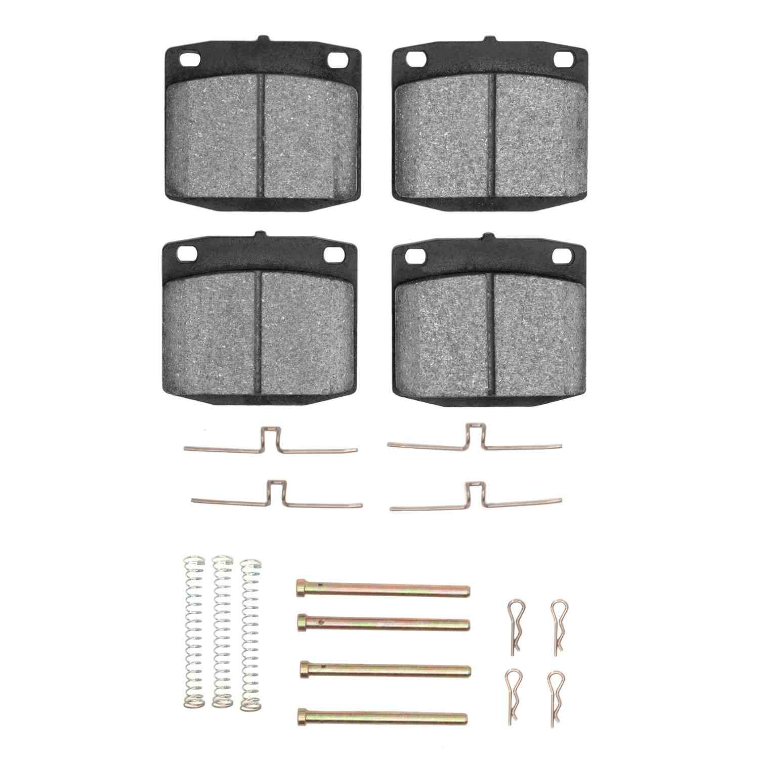 Dynamic Friction Company Disc Brake Pad Set 1551-0117-01