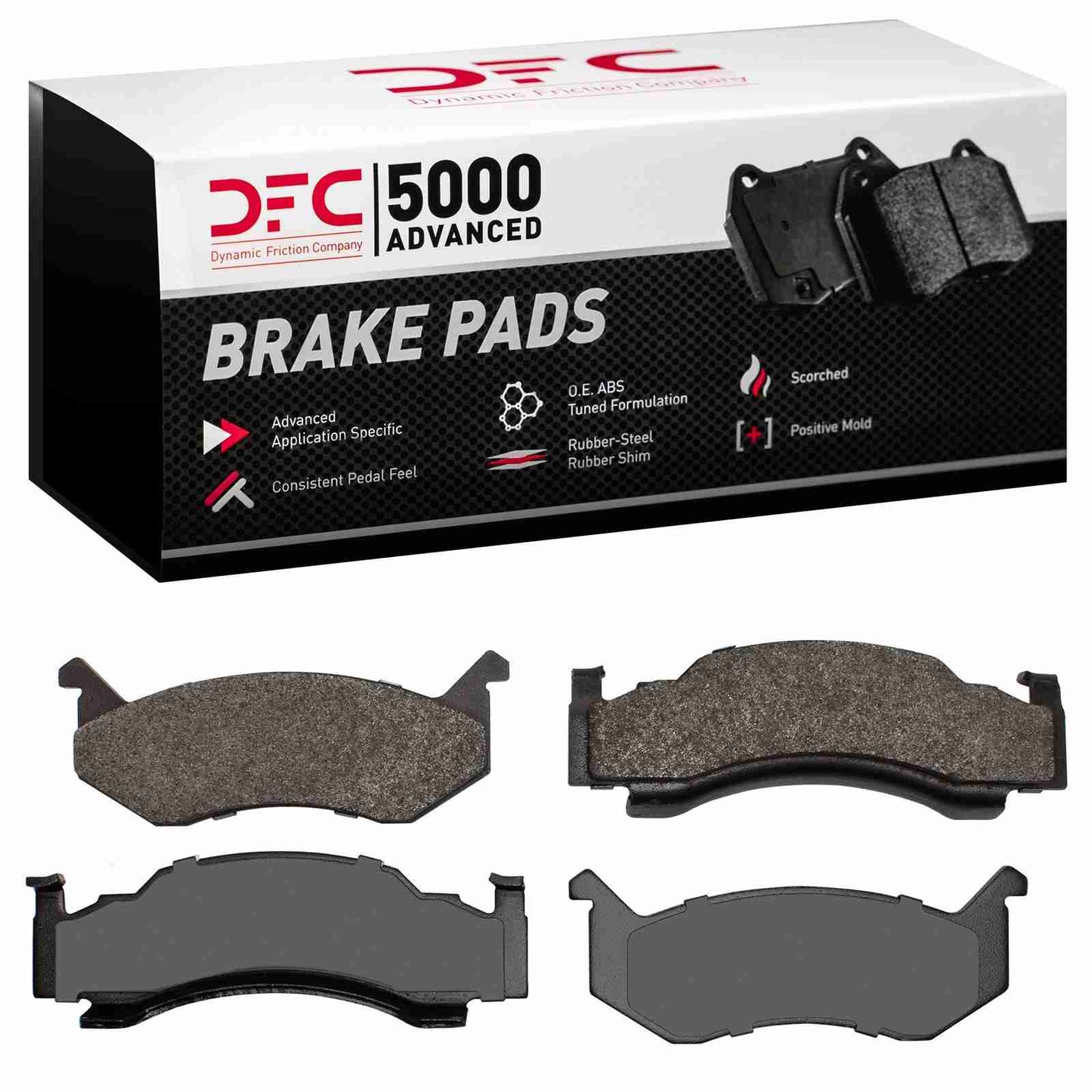 Dynamic Friction Company Disc Brake Pad Set 1551-0123-00