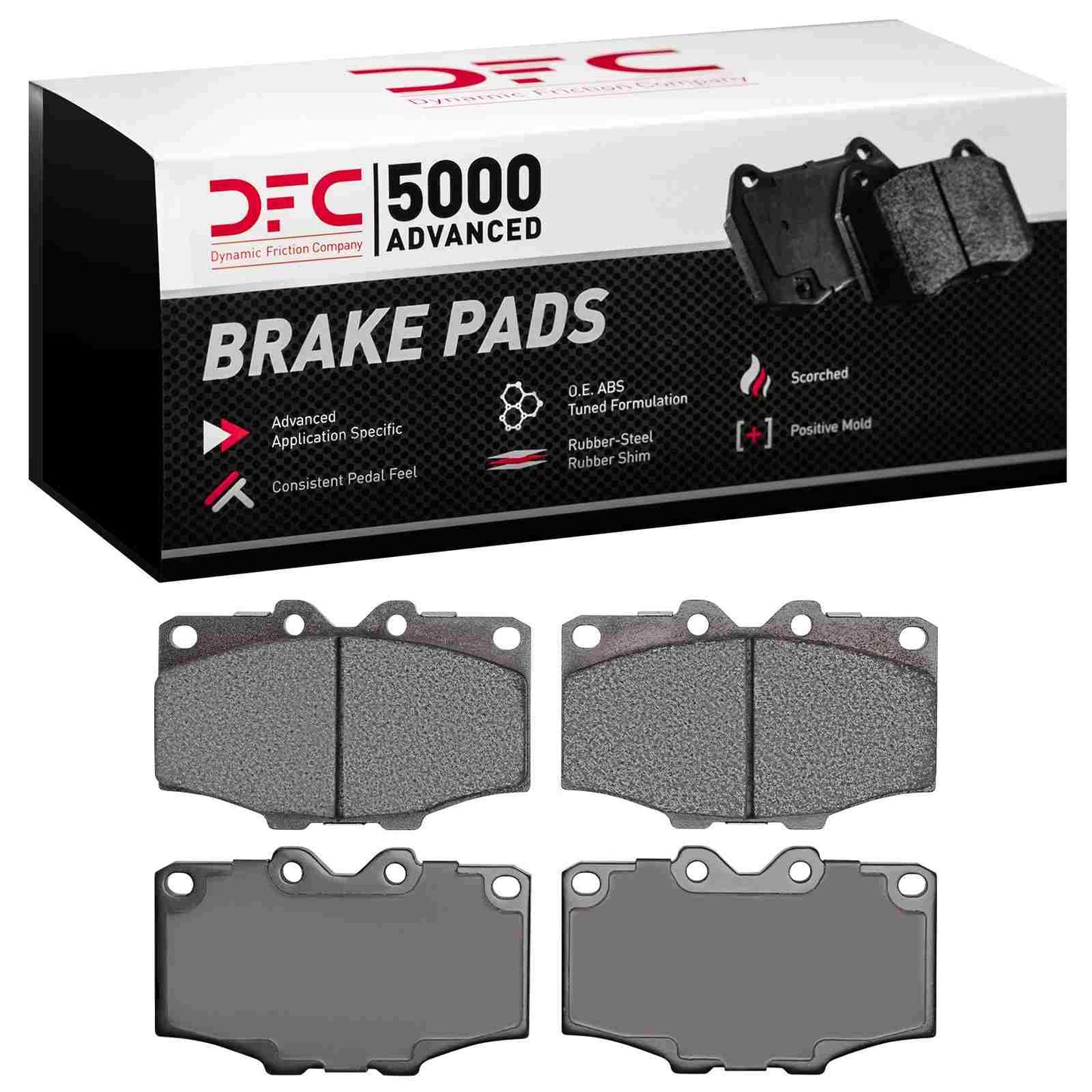 Dynamic Friction Company Disc Brake Pad Set 1551-0137-00