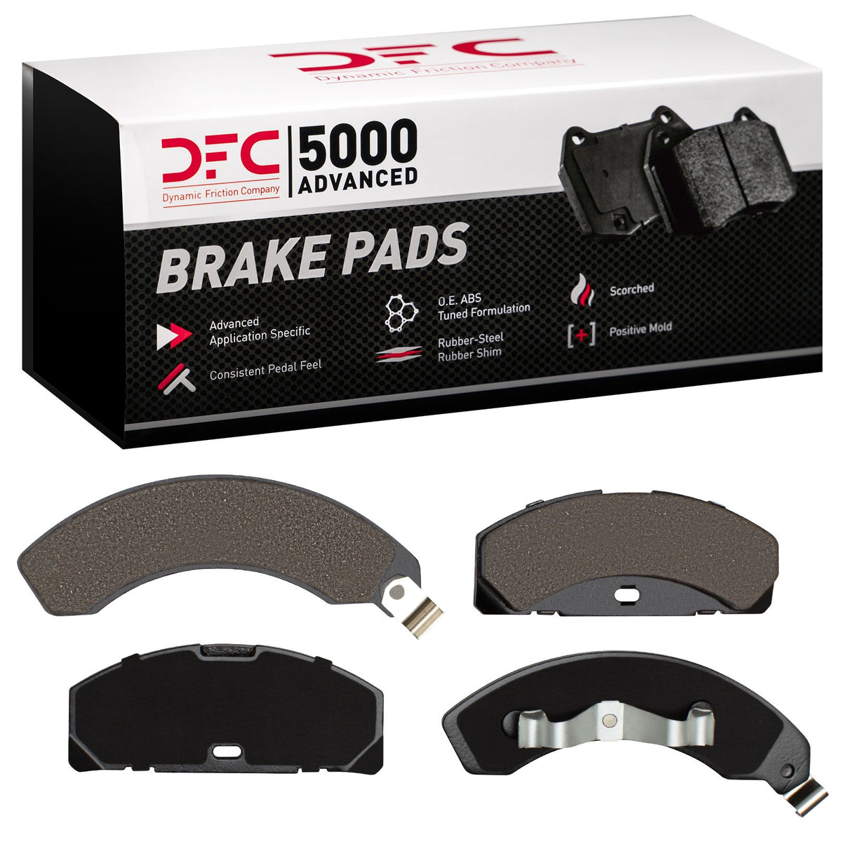 Dynamic Friction Company Disc Brake Pad Set 1551-0151-00
