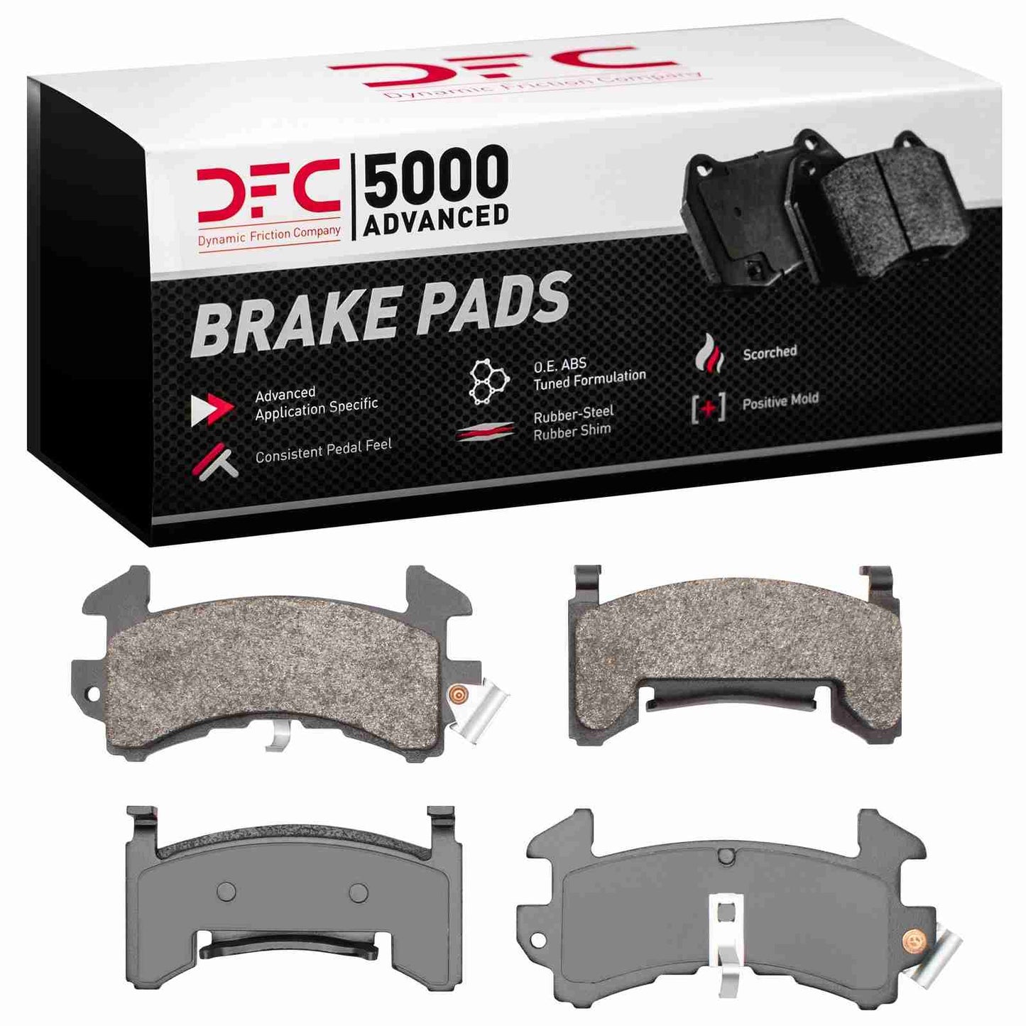Dynamic Friction Company Disc Brake Pad Set 1551-0154-00