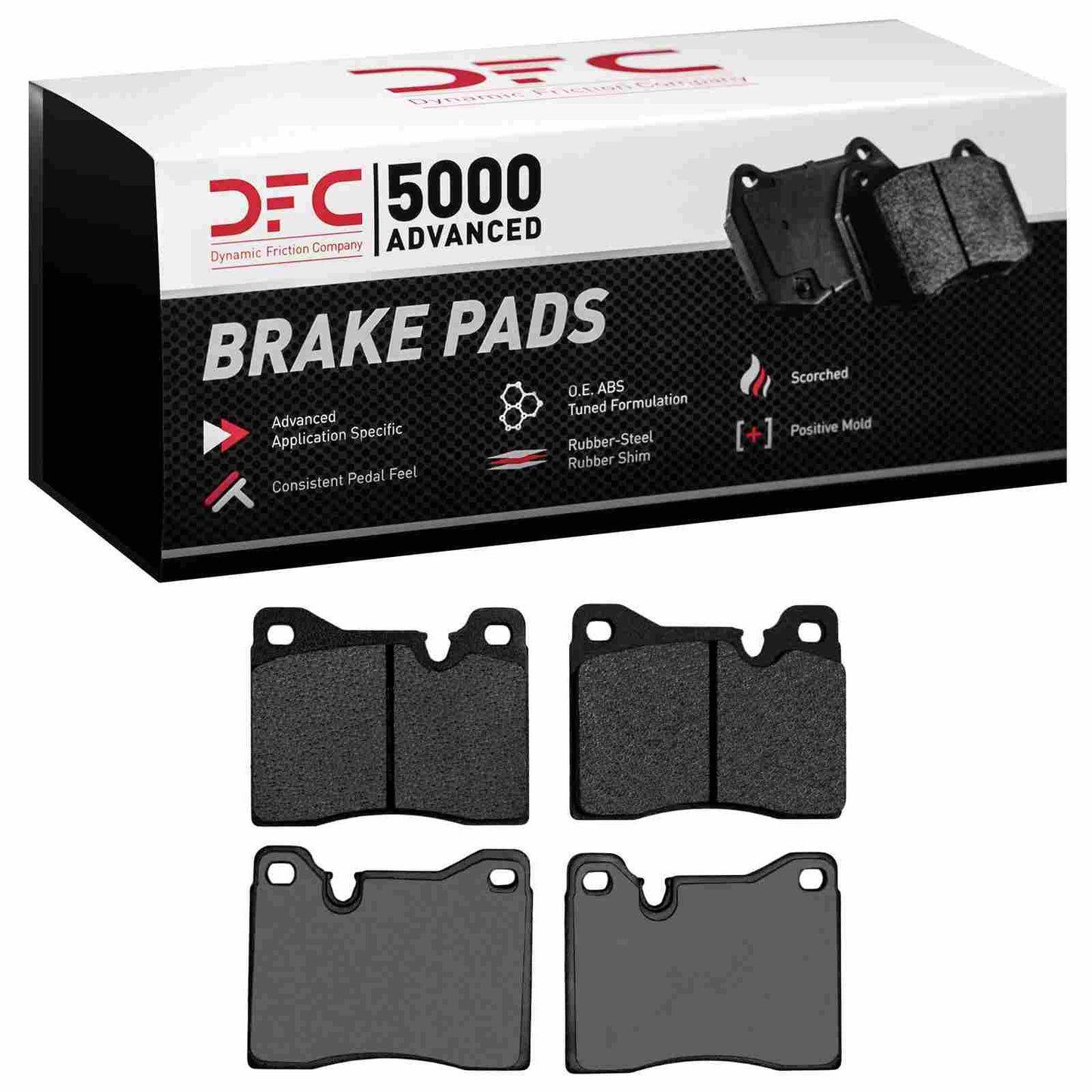 Dynamic Friction Company Disc Brake Pad Set 1551-0163-00