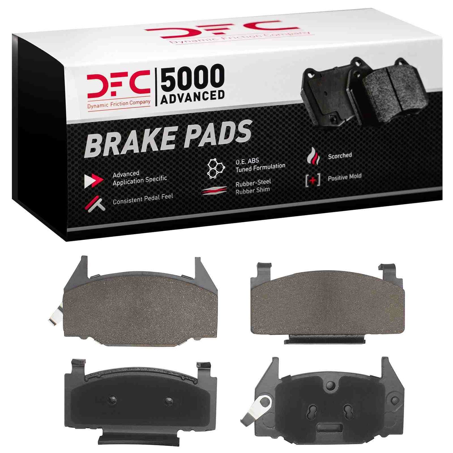 Dynamic Friction Company Disc Brake Pad Set 1551-0191-00