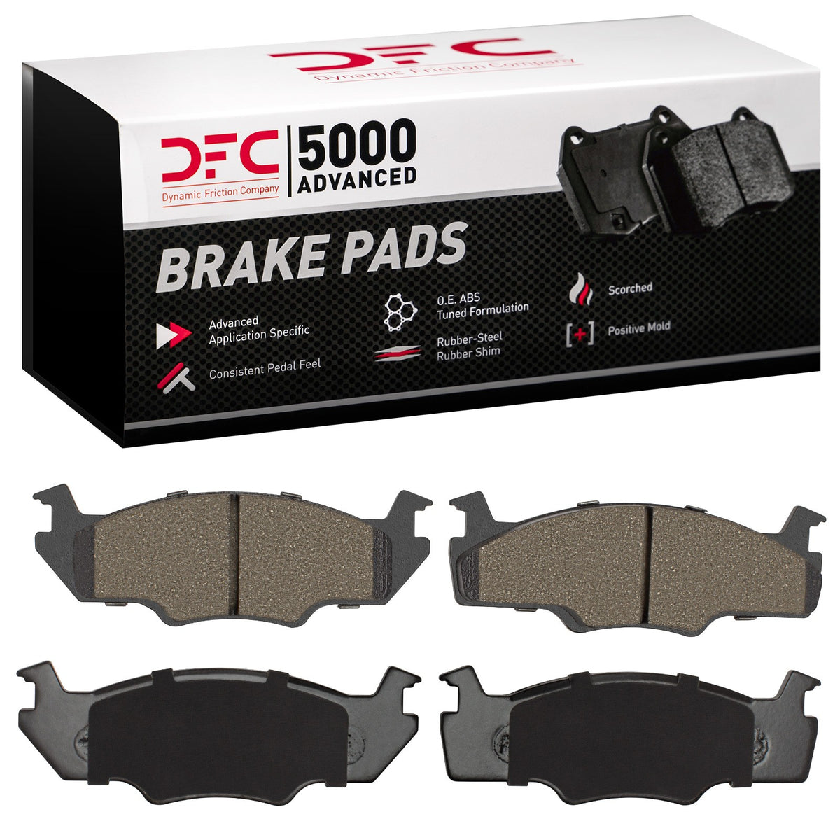 Dynamic Friction Company Disc Brake Pad Set 1551-0206-00