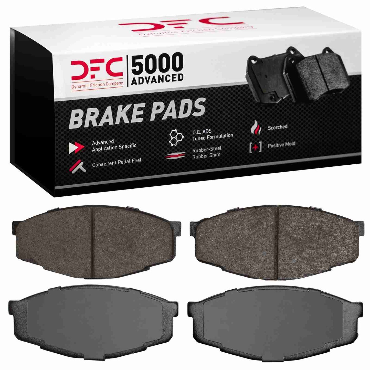 Dynamic Friction Company Disc Brake Pad Set 1551-0207-00