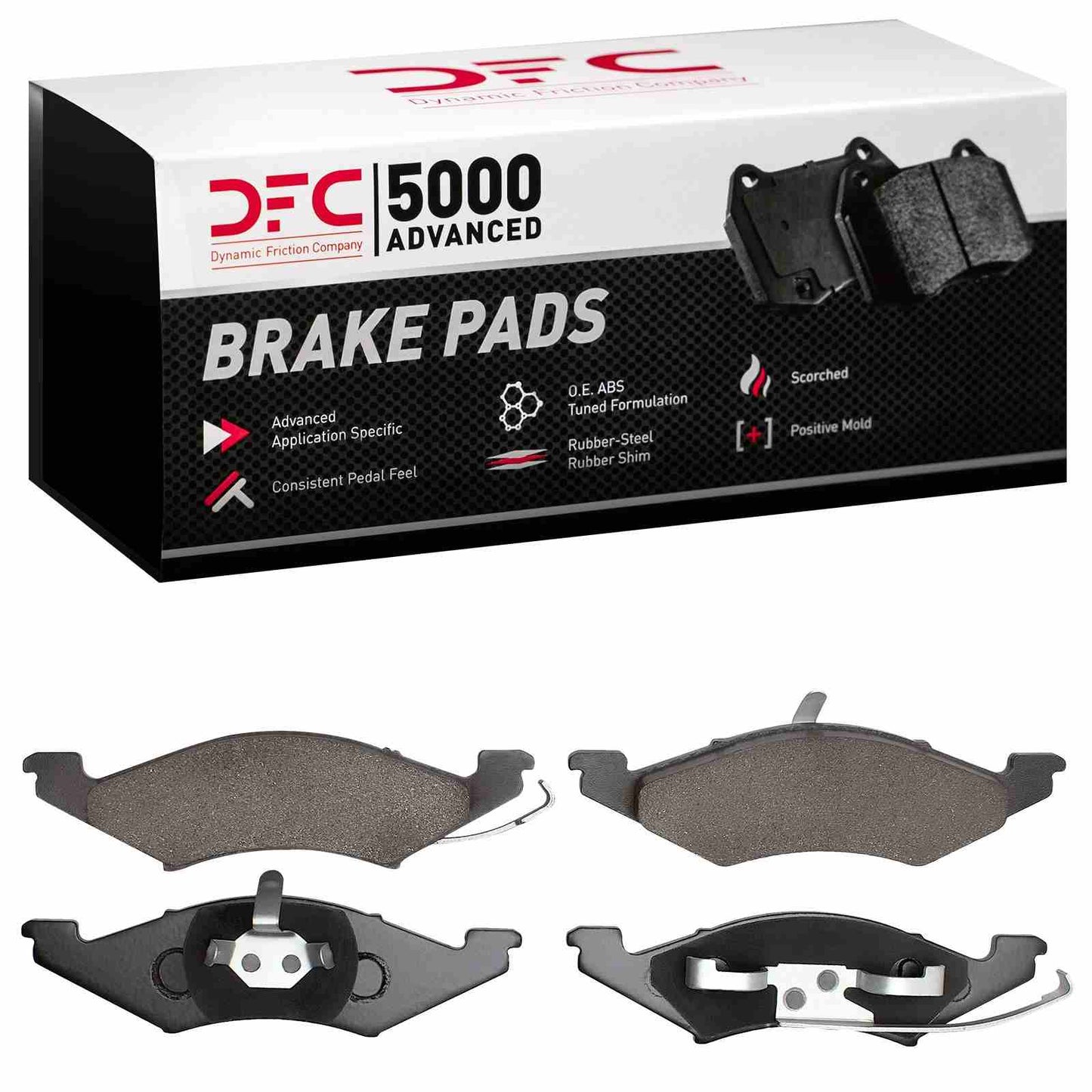 Dynamic Friction Company Disc Brake Pad Set 1551-0257-00