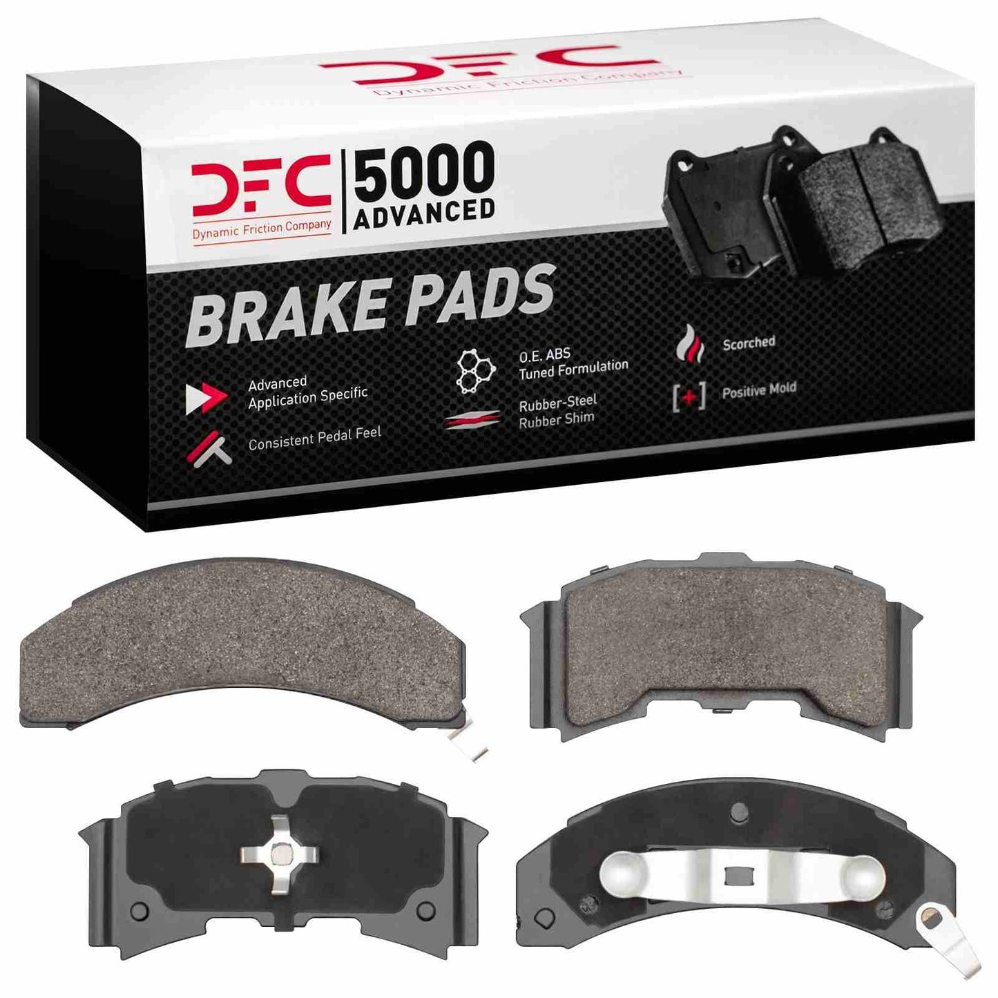 Dynamic Friction Company Disc Brake Pad Set 1551-0261-00