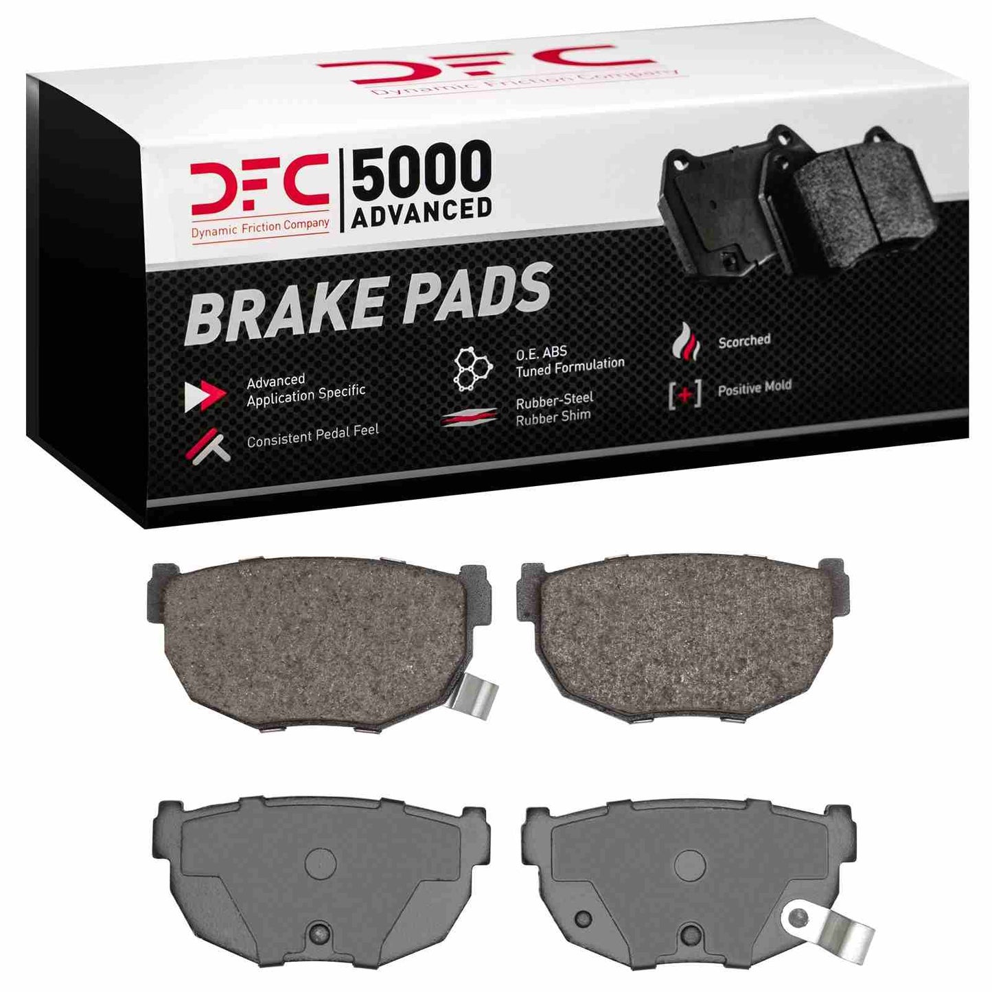 Dynamic Friction Company Disc Brake Pad Set 1551-0272-00