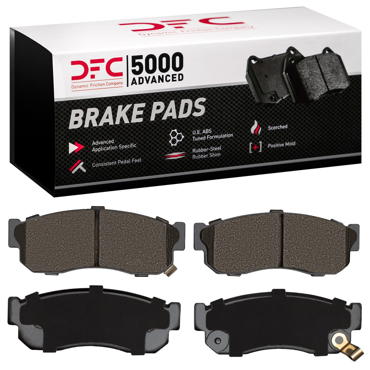 Dynamic Friction Company Disc Brake Pad Set 1551-0275-00
