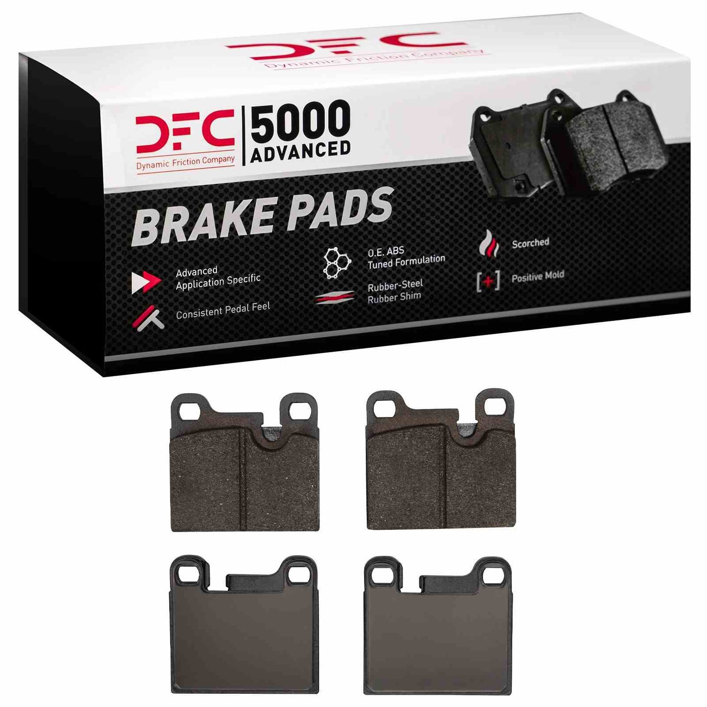 Dynamic Friction Company Disc Brake Pad Set 1551-0288-00
