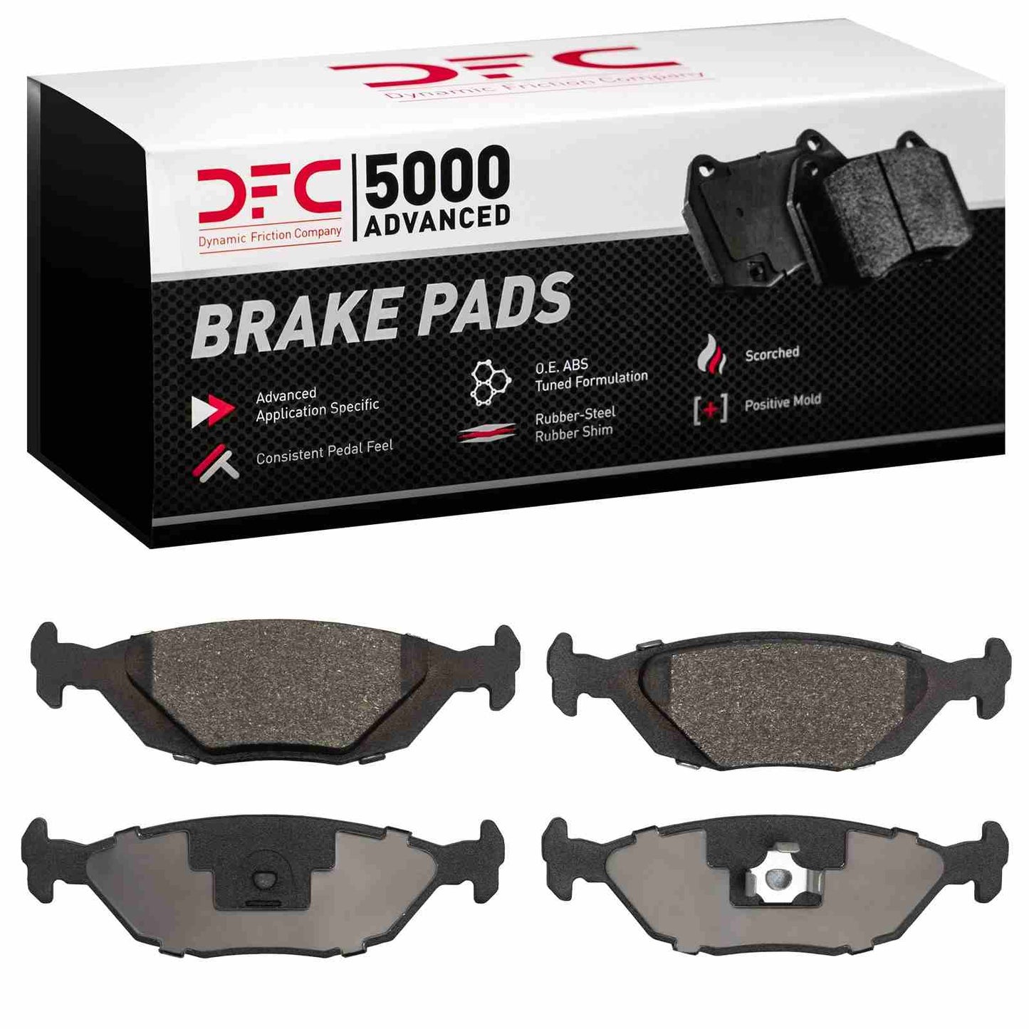 Dynamic Friction Company Disc Brake Pad Set 1551-0322-00