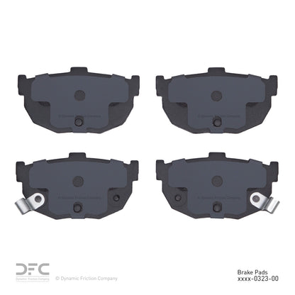 Dynamic Friction Company Disc Brake Pad Set 1551-0323-00