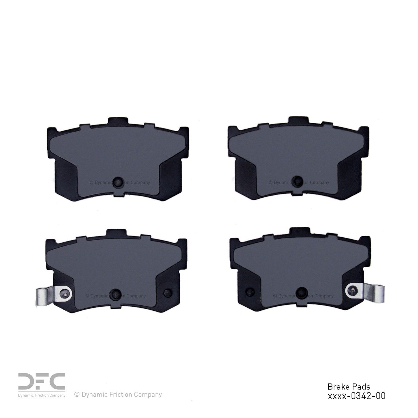 Dynamic Friction Company Disc Brake Pad Set 1551-0342-00