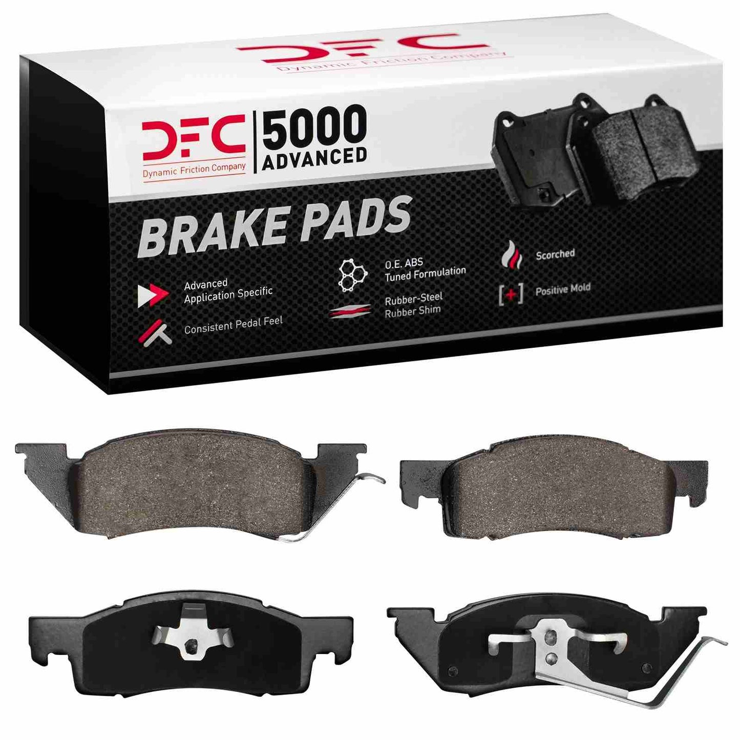 Dynamic Friction Company Disc Brake Pad Set 1551-0344-00