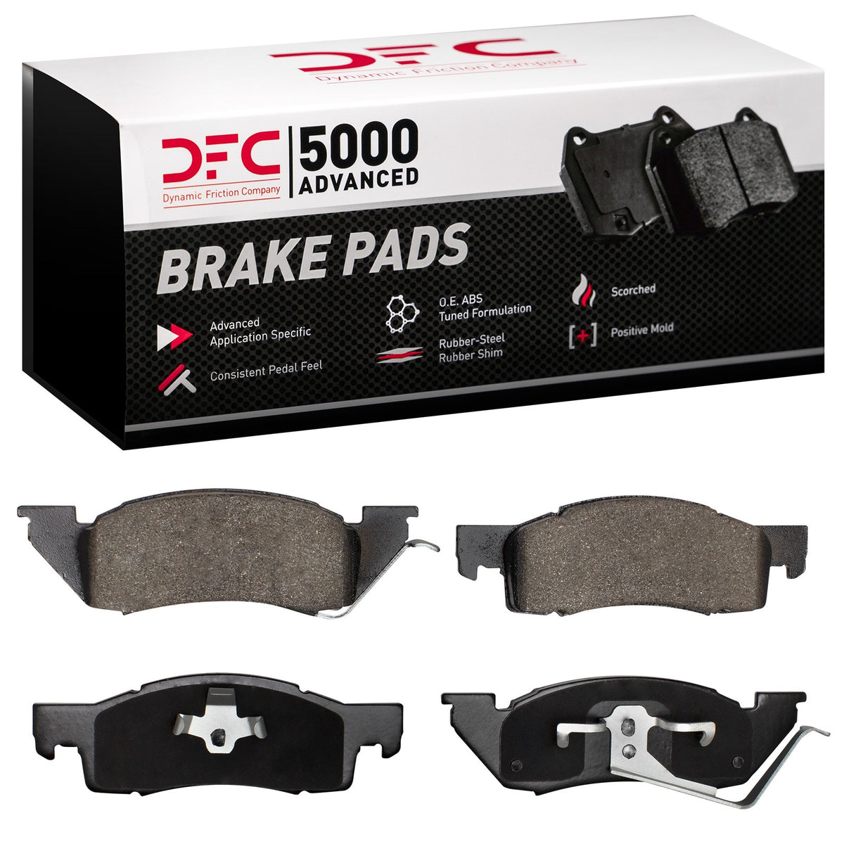 Dynamic Friction Company Disc Brake Pad Set 1551-0344-00
