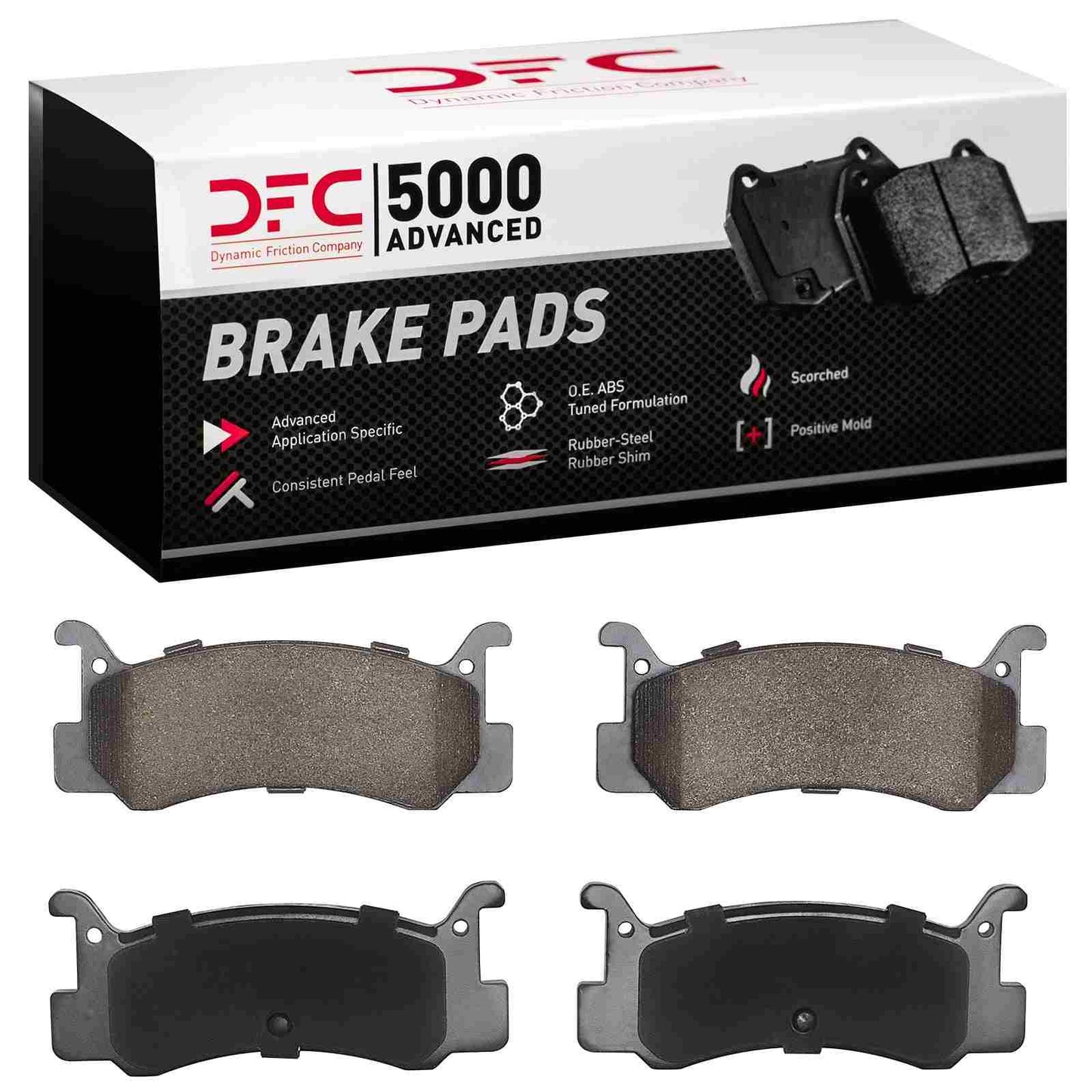 Dynamic Friction Company Disc Brake Pad Set 1551-0366-00