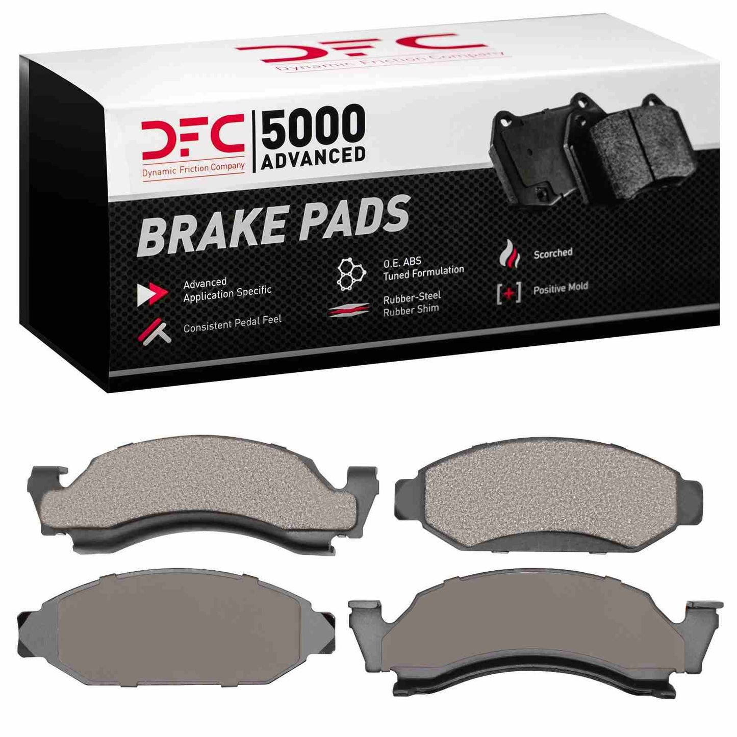 Dynamic Friction Company Disc Brake Pad Set 1551-0375-00