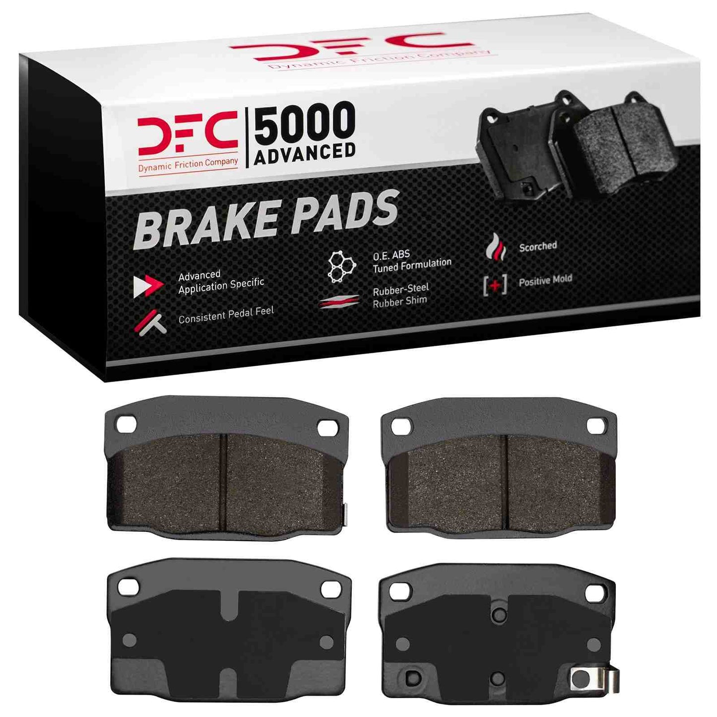 Dynamic Friction Company Disc Brake Pad Set 1551-0378-00