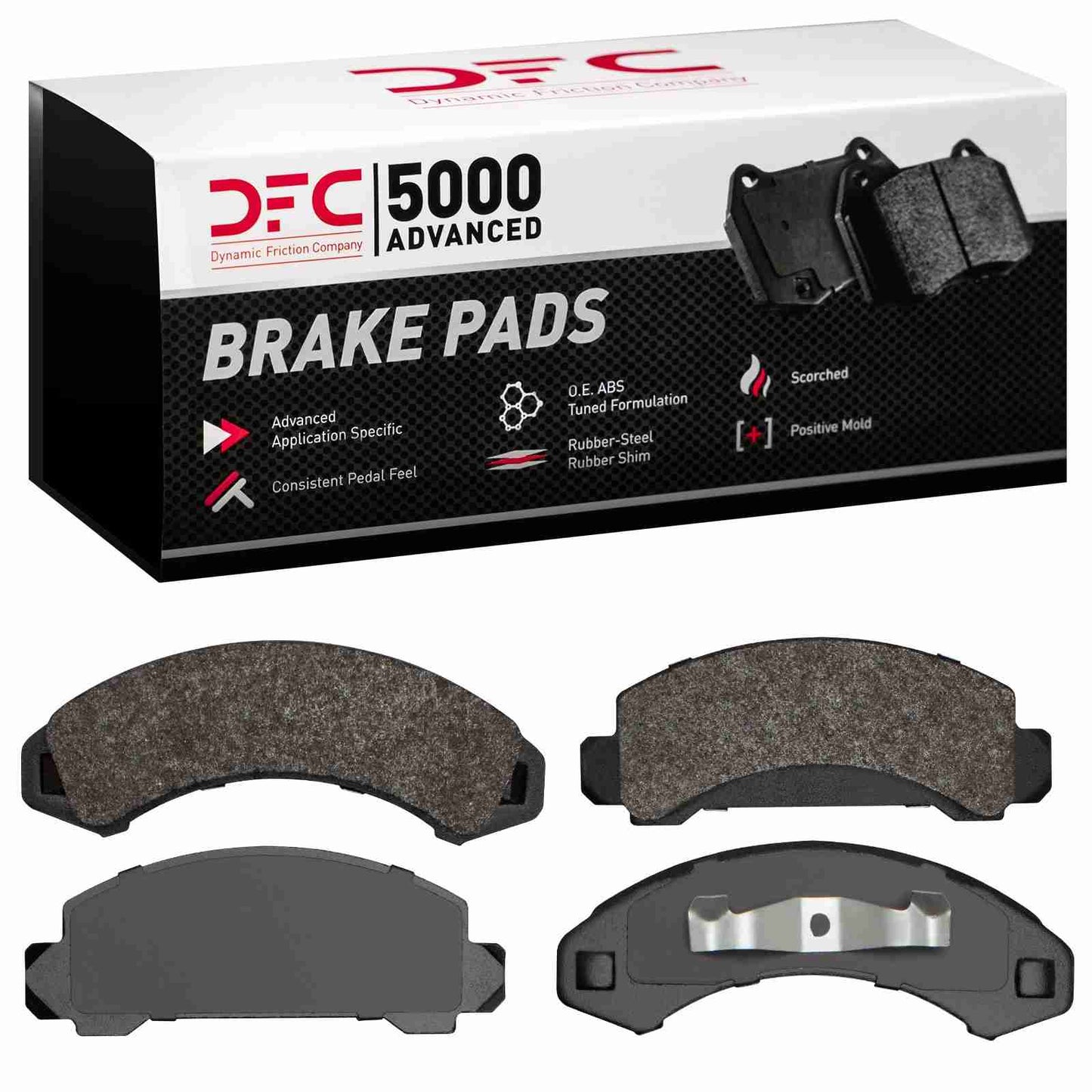 Dynamic Friction Company Disc Brake Pad Set 1551-0387-00