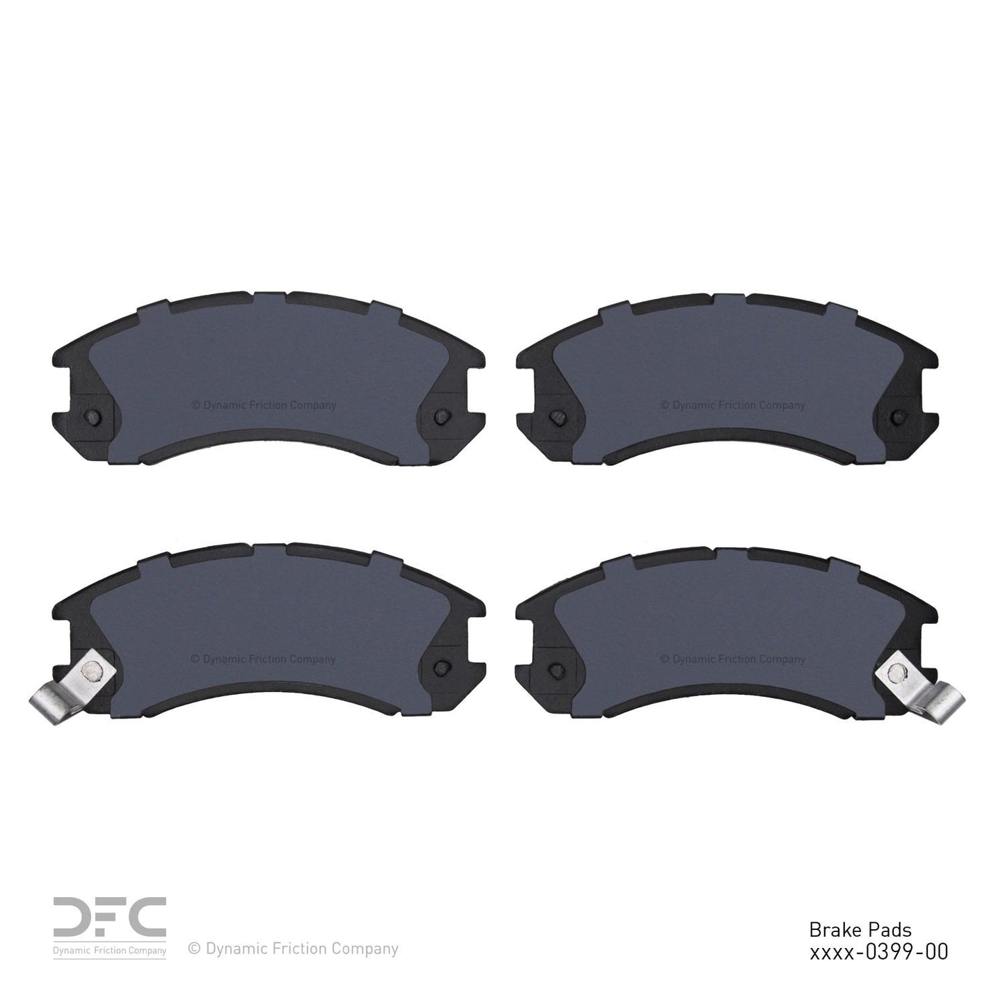 Dynamic Friction Company Disc Brake Pad Set 1551-0399-00