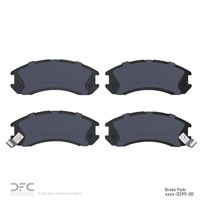 Dynamic Friction Company Disc Brake Pad Set 1551-0399-00